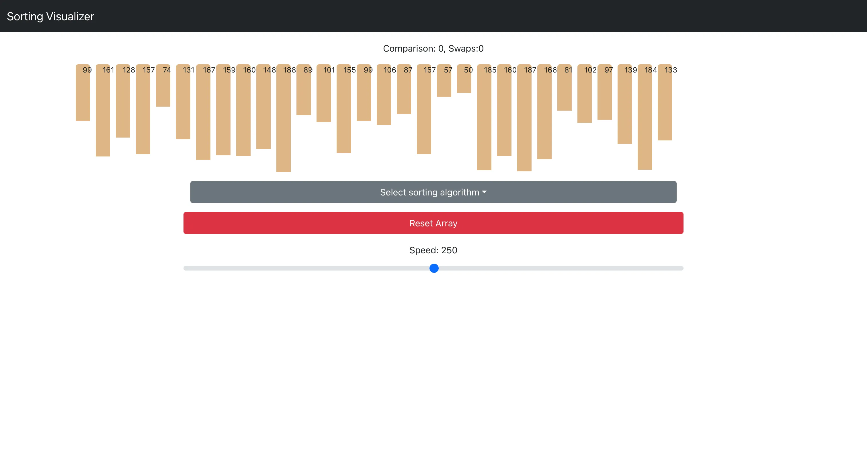 Sorting Visualizer